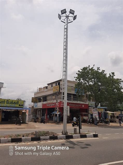 Led High Mass Street Light Pole Metal At Rs 125000piece In Coimbatore