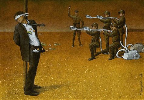 Polish Artist Pawel Kuczynski Political Satire Taxes Extorted Via