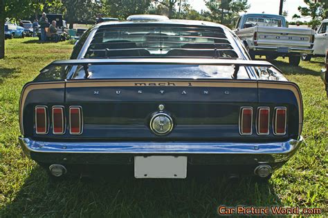 1969 Mustang Mach 1 Rear Picture