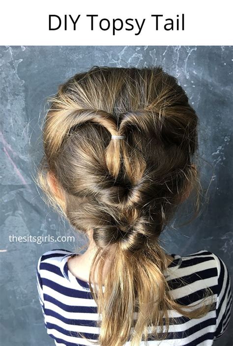 You can make the hair very short or keep it at medium length. Make your own DIY Topsy Tail and create beautiful ...