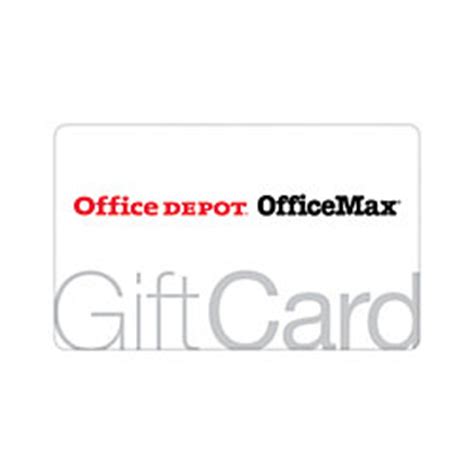 From basic office supplies, such as printer paper and labels, to office equipment, like file cabinets and stylish office furniture, office depot and officemax have the office products you need to get the job done. Office Depot® Standard Gift Card Of $30