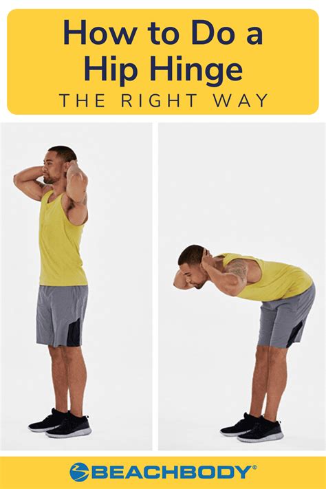 How To Master The Hip Hinge Exercises And Tips