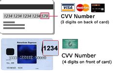 A valid credit card number basically consists of a complex number which has 2 different parts. cvv