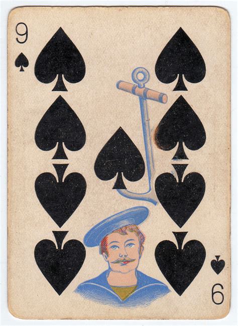 Free Vintage Clip Art Antique Playing Card The