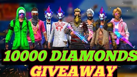 10000 Diamond Giveaway/FREE FIRE LIVE :10000 DIAMOND GIVEAWAY. - YouTube
