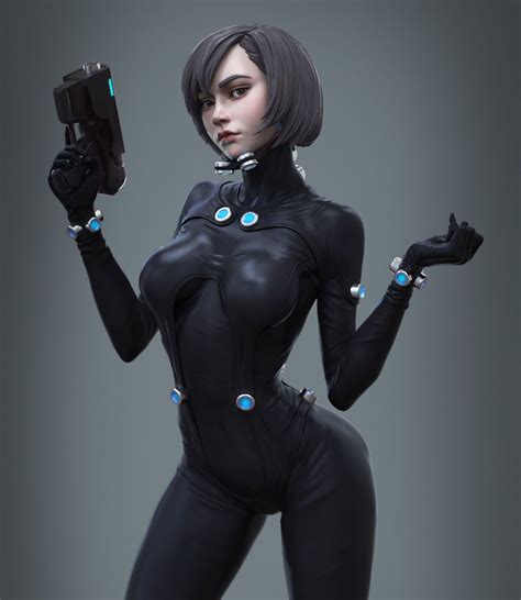 gantz anzu fan art daniel simon on artstation at artwork orkn4