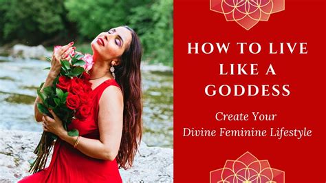 How To Create Your Divine Feminine Life Goddess Energy Youtube