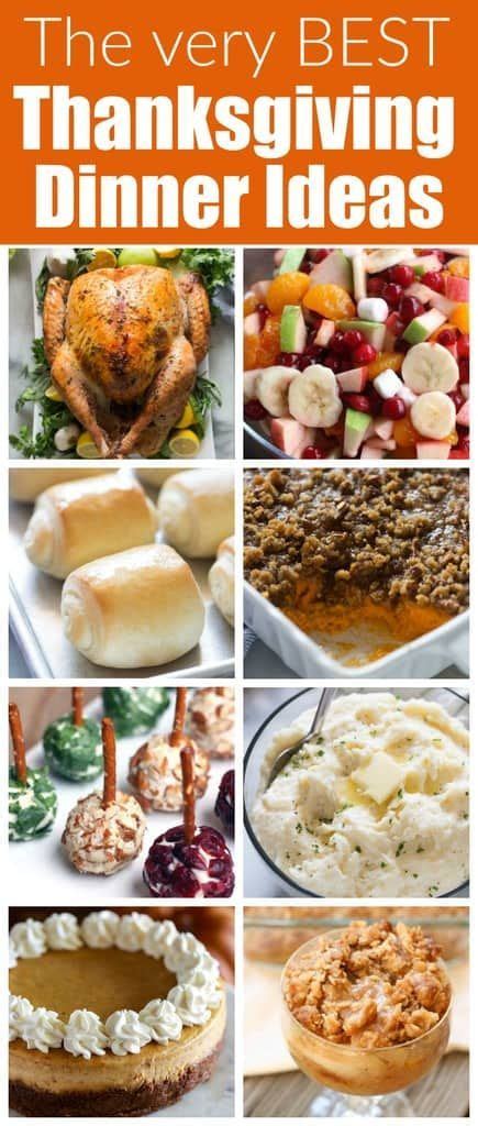 Would a thanksgiving dinner shopping list make your life easier during the busy holiday season? Thanksgiving Dinner Ideas | Thanksgiving dinner menu, Traditional thanksgiving recipes ...