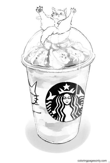 Cute Coloring Pages Printable Starbucks Coloring Pages Porn Sex Picture