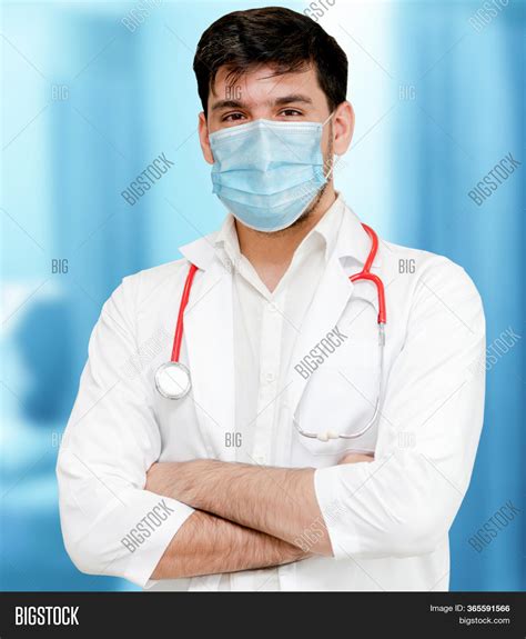Doctor Wear Face Mask Image And Photo Free Trial Bigstock