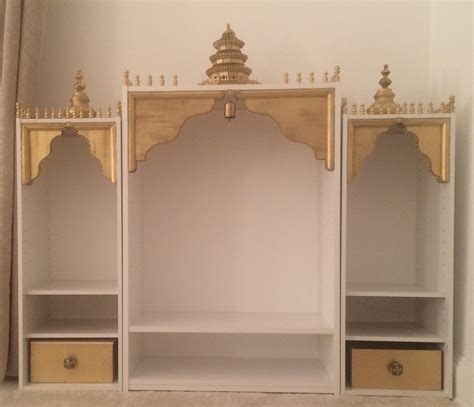 (10pc set) 4.5 out of 5 stars 367. Pin by manisha on DIY White and Gold Temple (Puja Mandir) | Temple design for home, Pooja room ...