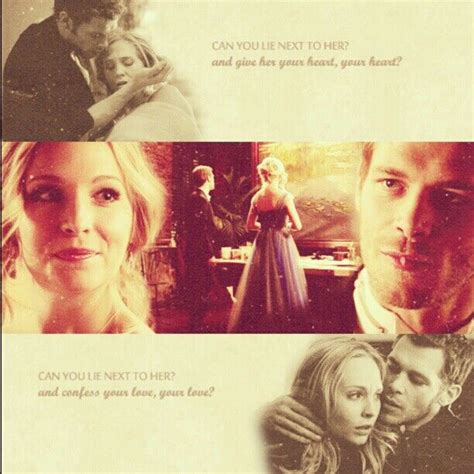Nah, i was just going to read for a little while. Klaus and Caroline n | Vampire diaries the originals, Vampire diaries, Vampire diaries quotes