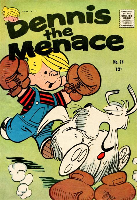 Old Comics World Dennis The Menace 074 1964 Fawcett