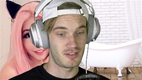 Pewdiepie Reacts To Belle Delphine Bath Water Memes Youtube