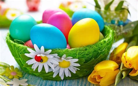 Download Wallpapers Krashanki Easter Easter Eggs Easter Decoration