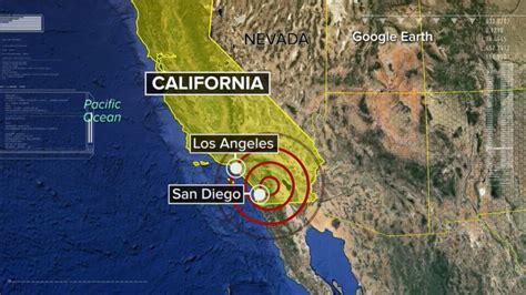 Click on an earthquake on the above map for more information. 5.2-Magnitude Earthquake Rattles Southern California, Felt ...