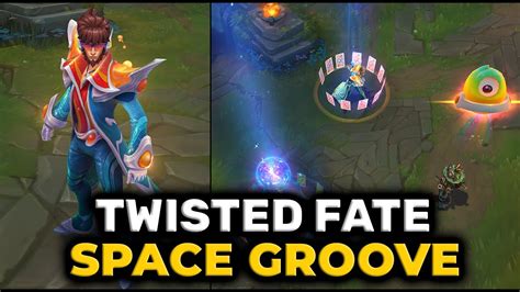 Space Groove Twisted Fate Skin Preview League Of Legends Youtube