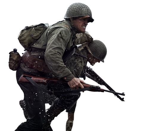 Call of Duty: WW II render png image
