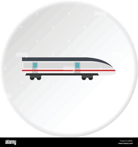 High Speed Streamlined Train Stock Vector Images Alamy