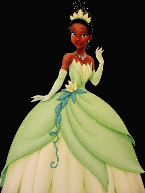 Cartoon Network Walt Disney Pictures 9 Walt Disney Princess Tiana Wear Green Dress