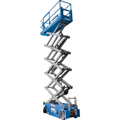 Free Shipping — Genie Self Propelled Scissor Lift Aerial Work Platform