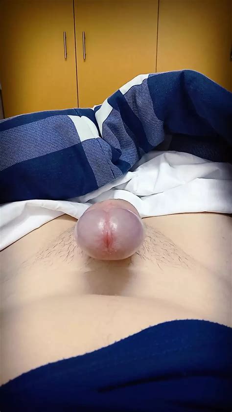 A Young Guy With A Big Dick Masturbates But My Girlfriend Does Not Let
