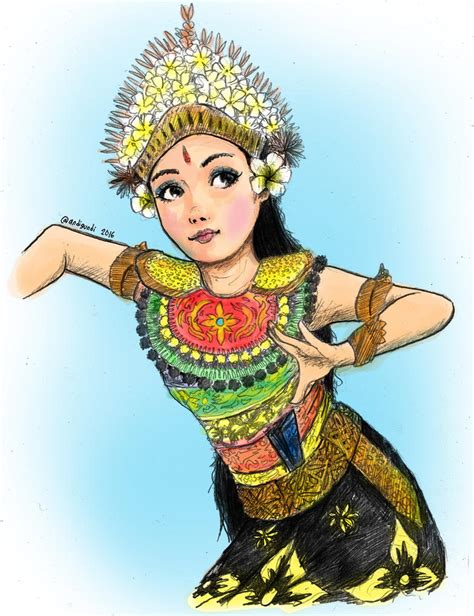 Animasi Tari Bali