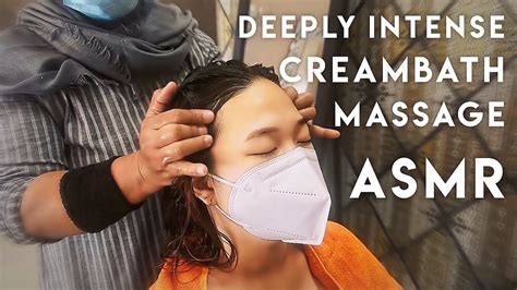 Asmr Deeply Intense Creambath Massage Youtube