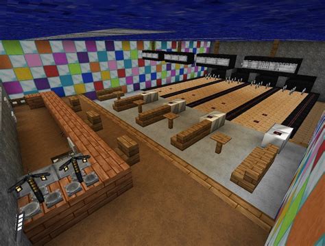Kids love bowling for the action: minecraft bowling alley - Google Search # ...