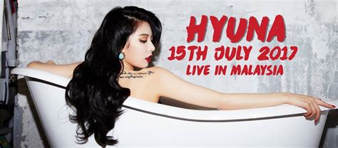 When ed sheeran announced that he would be holding a concert in malaysia on november 14, the tickets sold out in a mere period of days. SO FRESH HyunA Live in Malaysia 2017 « Colene Hyori's K-Blog