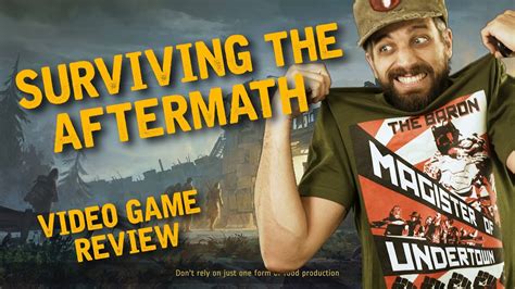 Surviving The Aftermath Video Game Review This Game Is A Blast
