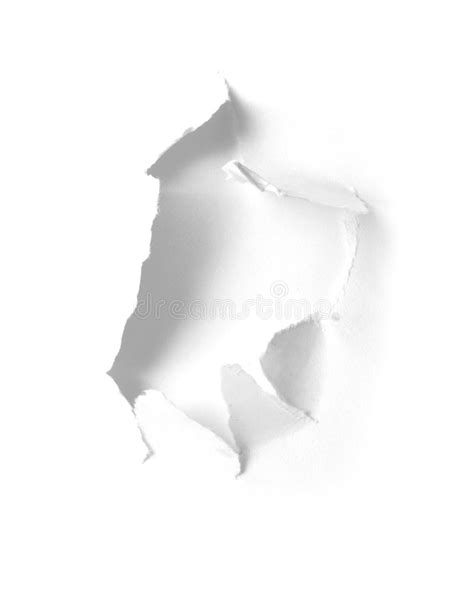 Paper Tear Stock Image Image Of Flat Burst Hole Jagged 895169