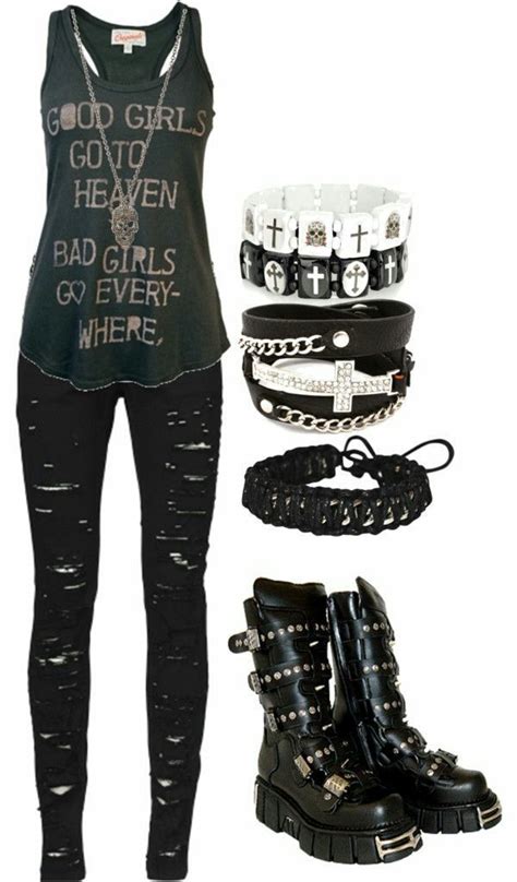 Pin By Jakahla Sawyer On Outfits And More Punk Outfits Cool Outfits