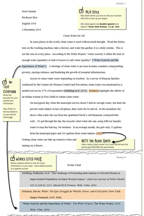 018 Essay Example Mla Format ~ Thatsnotus