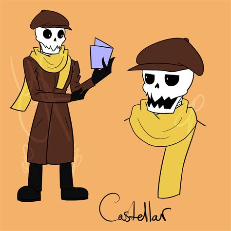 Cm Castellar The Skeleton Undertale Oc By Yandereprime On Deviantart