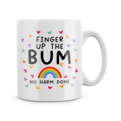 Finger Up Bum Etsy Uk