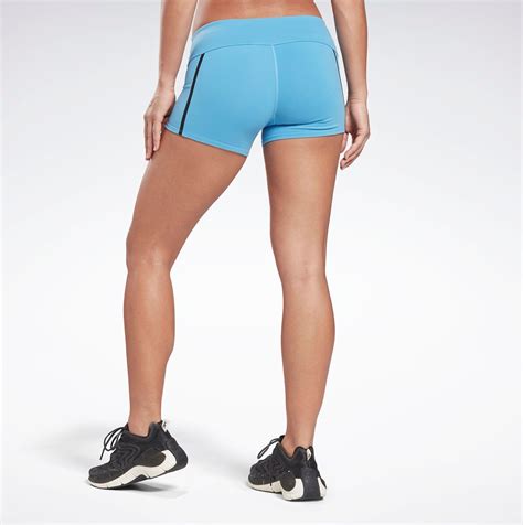 United By Fitness Chase Bootie Shorts In Essblu Reebok Official Uk