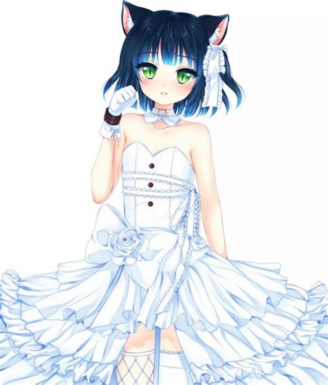 Anime Cat Girl Dress Innocent Cute Kawaii
