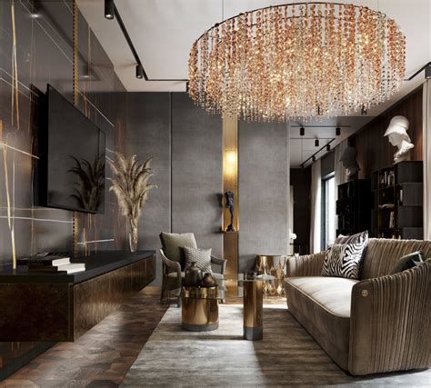 Pin By Lulu Hsu On 灰金 Luxury Living Room Luxury Interior Luxury