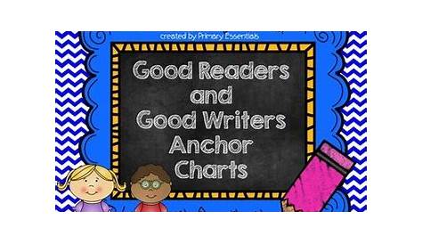 good writers anchor chart