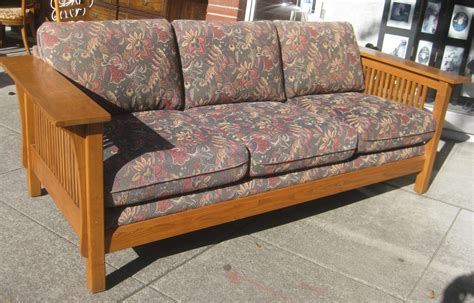 Uhuru Furniture And Collectibles Sold Mission Sofa 100