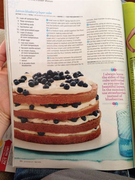 Pin By Tamra Passey On Bundt Cakes Lemon Blueberry Layer Cake Recipe