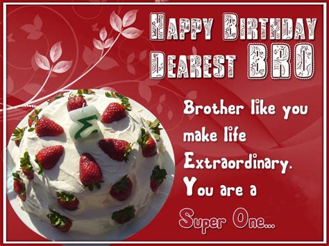 Happy Birthday Brother Wishes Hd Images Pictures Photos ~ Greetings