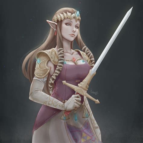 Twilight Princess Zelda By Kumanzart On Deviantart
