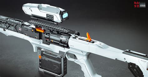 Time Lapse Designing A Sci Fi Sniper Rifle