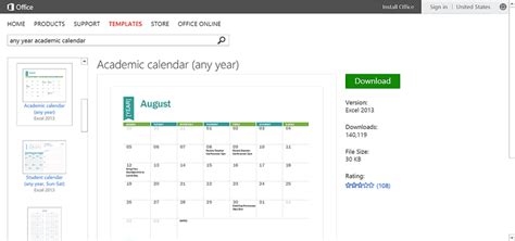 Customizable Calendar Templates For Microsoft Office