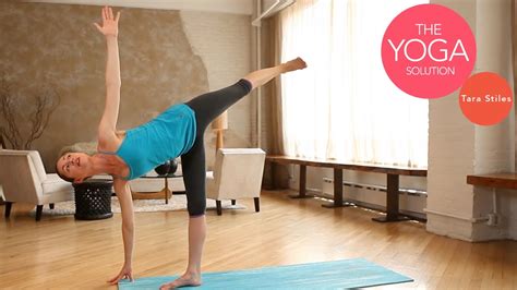 Building Balance Beginner Yoga With Tara Stiles Youtube