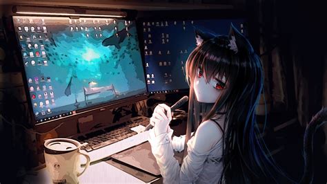Wallpaper Komputer Anime Gambaran