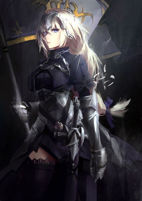 Fate Series Fateapocrypha Jeanne Alter Fategrand Order Jeanne Darc Fate Anime Girls