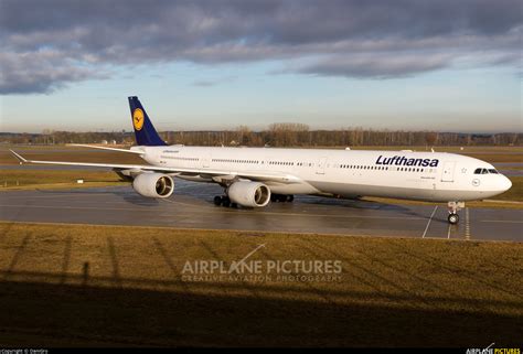 D Aihu Lufthansa Airbus A340 600 At Munich Photo Id 1147566